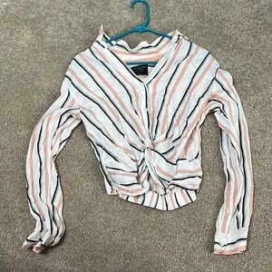 Abercrombie and Fitch striped